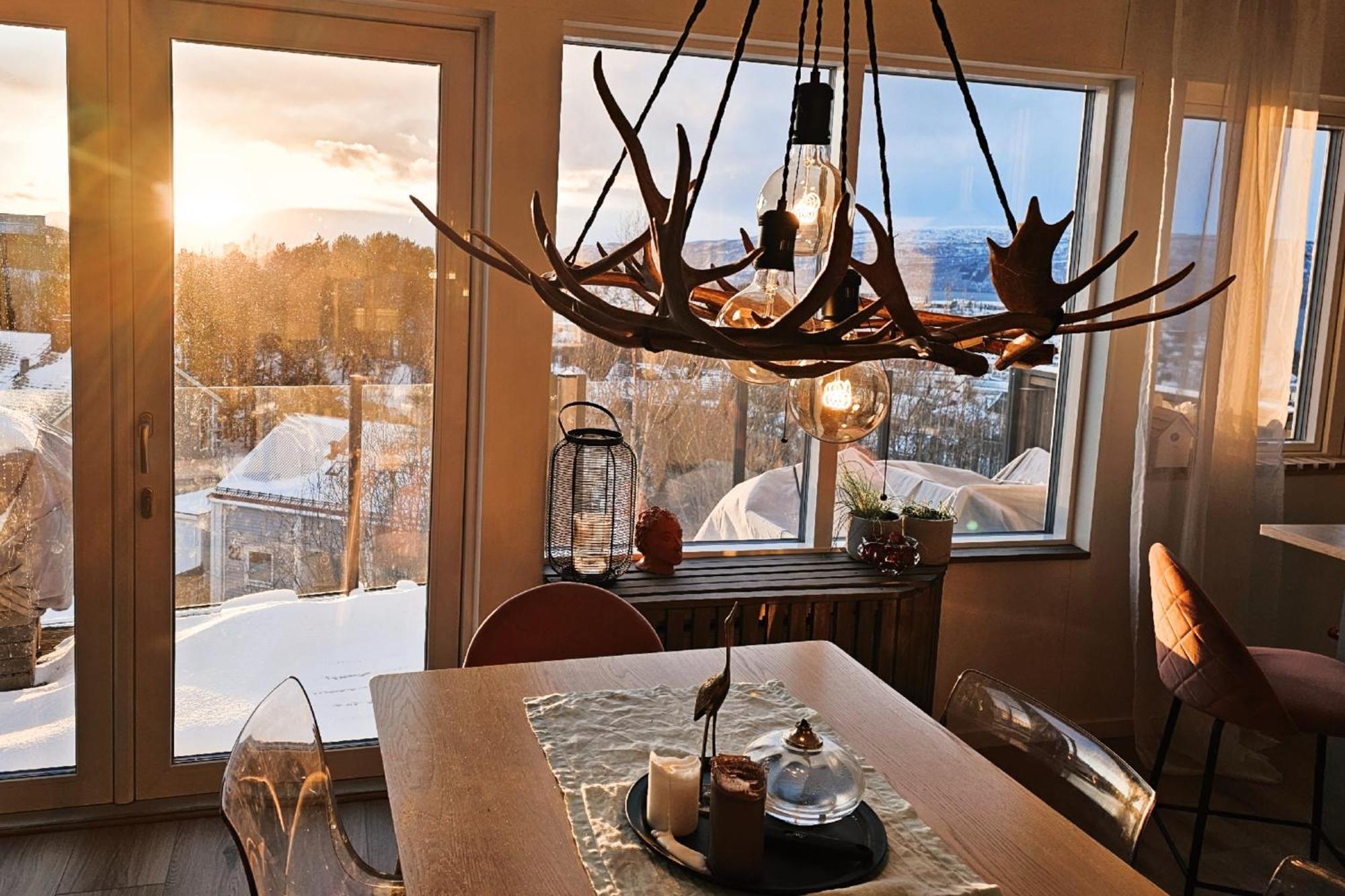 Apartment Mountain Homes Sunset View And Sauna Narvik
